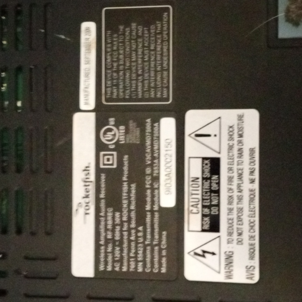 Rocket Fish wireless amp - Picture 3 of 3